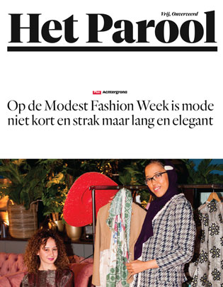 Op de Modest Fashion Week is mode niet kort en strak maar lang en elegant